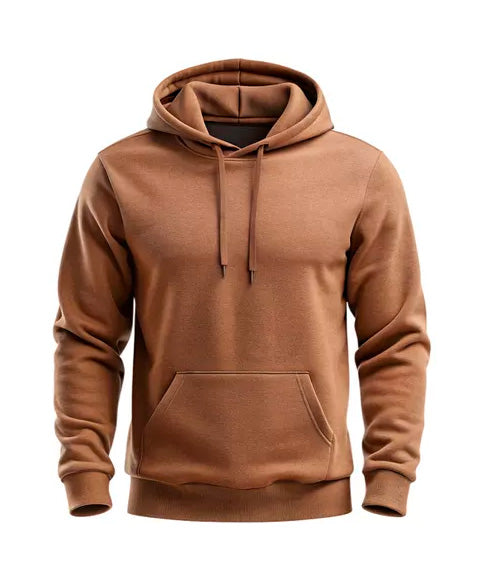 Kit 3 Moletom Liso Casual Blusa De Frio Flanelado Canguru