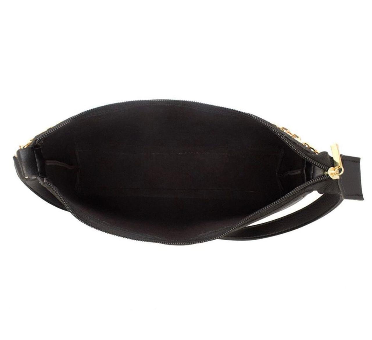 Bolsa Baguete Feminina Preta