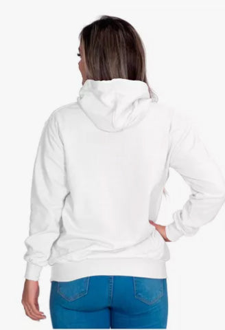 Moletom Liso Feminino Estampado Smiles