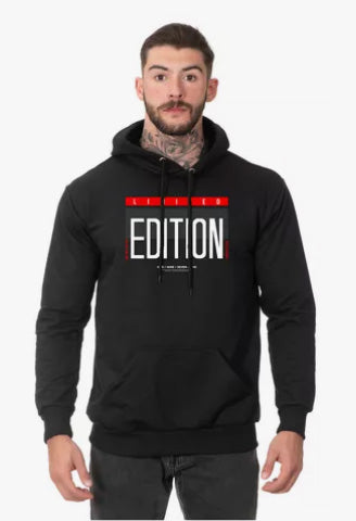 Moletom Unissex Flanelado com Capuz Estampado