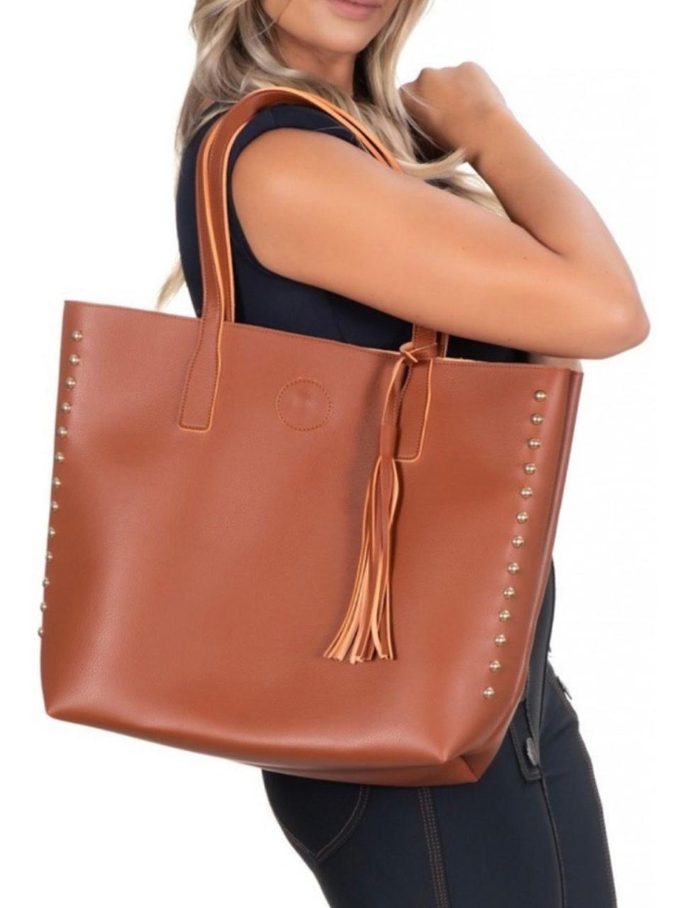 Bolsa Shopper Feminina Marrom