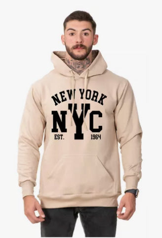Moletom Unissex Estampado New York Estados Unidos NYC