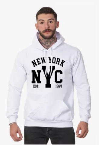 Moletom Unissex Estampado New York Estados Unidos NYC