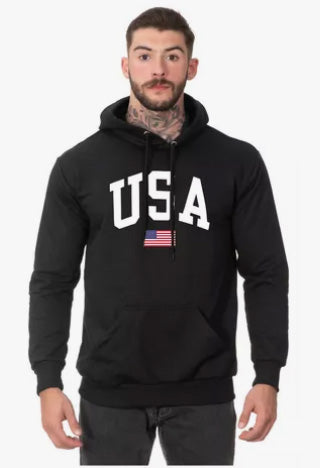 Moletom Flanelado Unissex Estampado USA