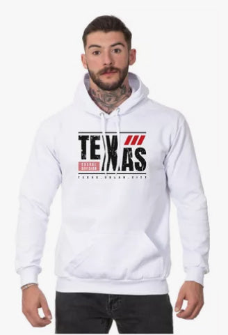 Moletom Unissex Estampado Texas